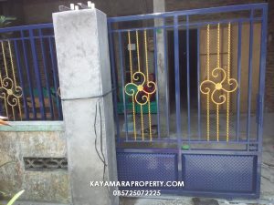 HARGA PINTU BESI BIRU